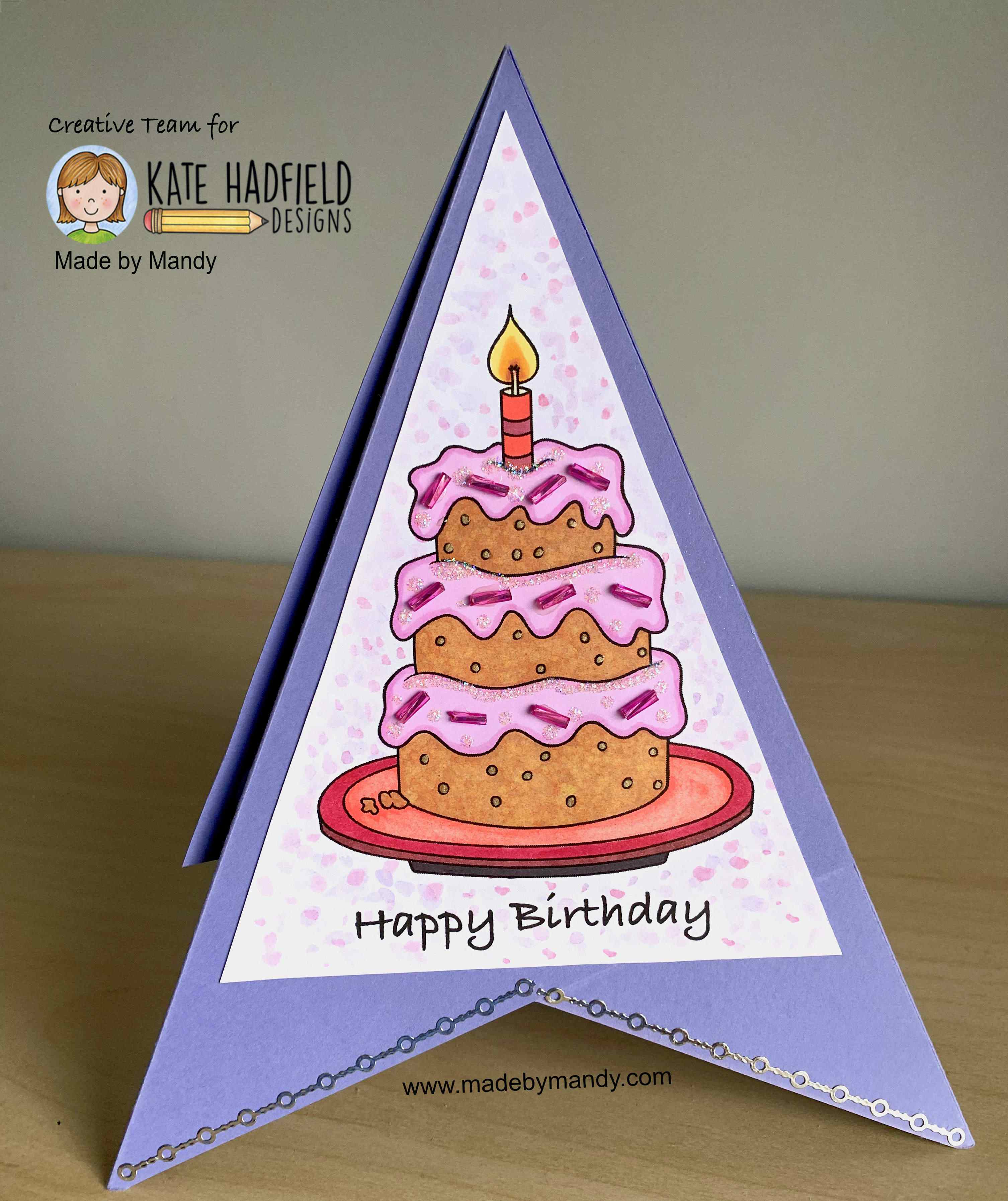 Monsterous Birthday Side 1 by Made By Mandy Monsterous Birthday Side 1